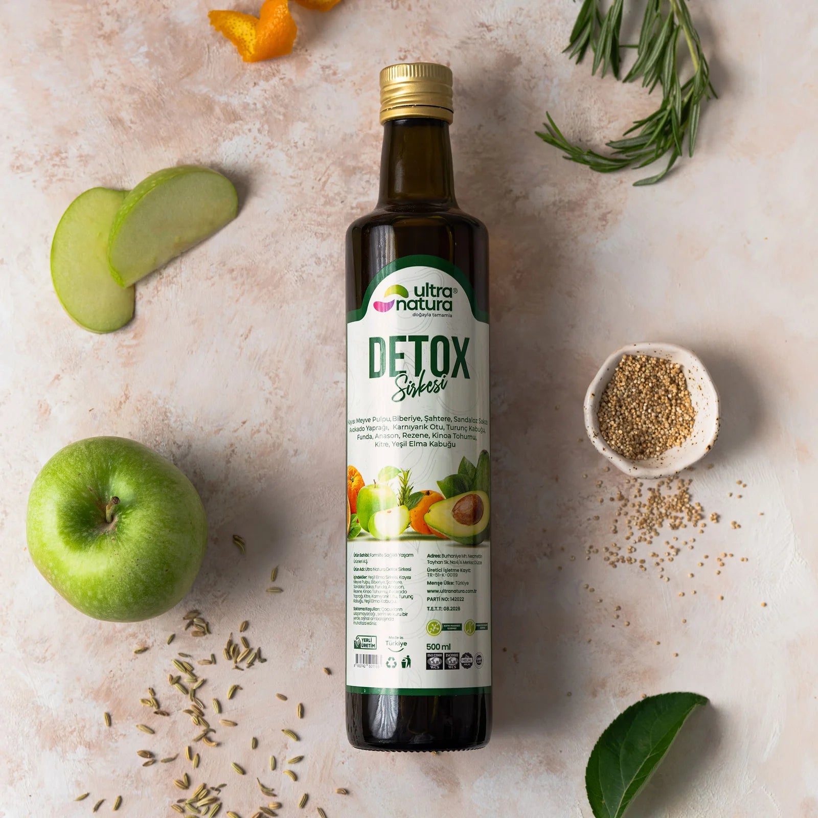 Ultra Natura Detox Sirkesi / Şişe - 500 ml